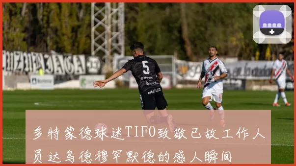 多特蒙德球迷TIFO致敬已故工作人员达乌德穆罕默德的感人瞬间