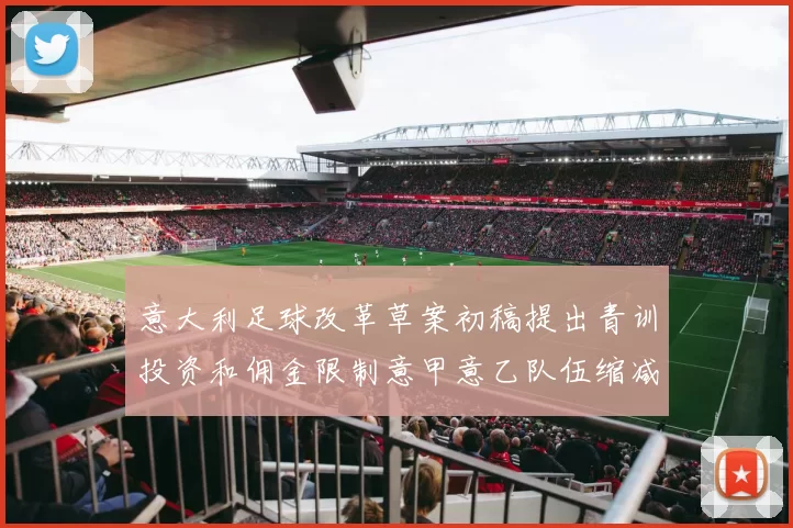 意大利足球改革草案初稿提出青训投资和佣金限制意甲意乙队伍缩减至18队