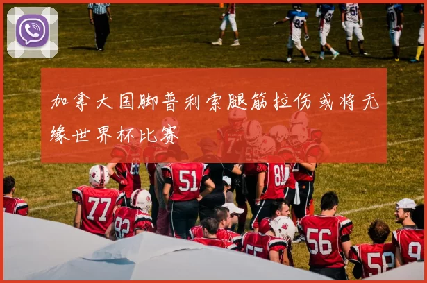 加拿大国脚普利索腿筋拉伤或将无缘世界杯比赛