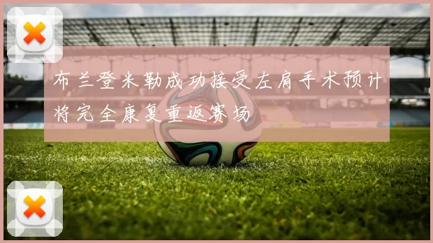 布兰登米勒成功接受左肩手术预计将完全康复重返赛场